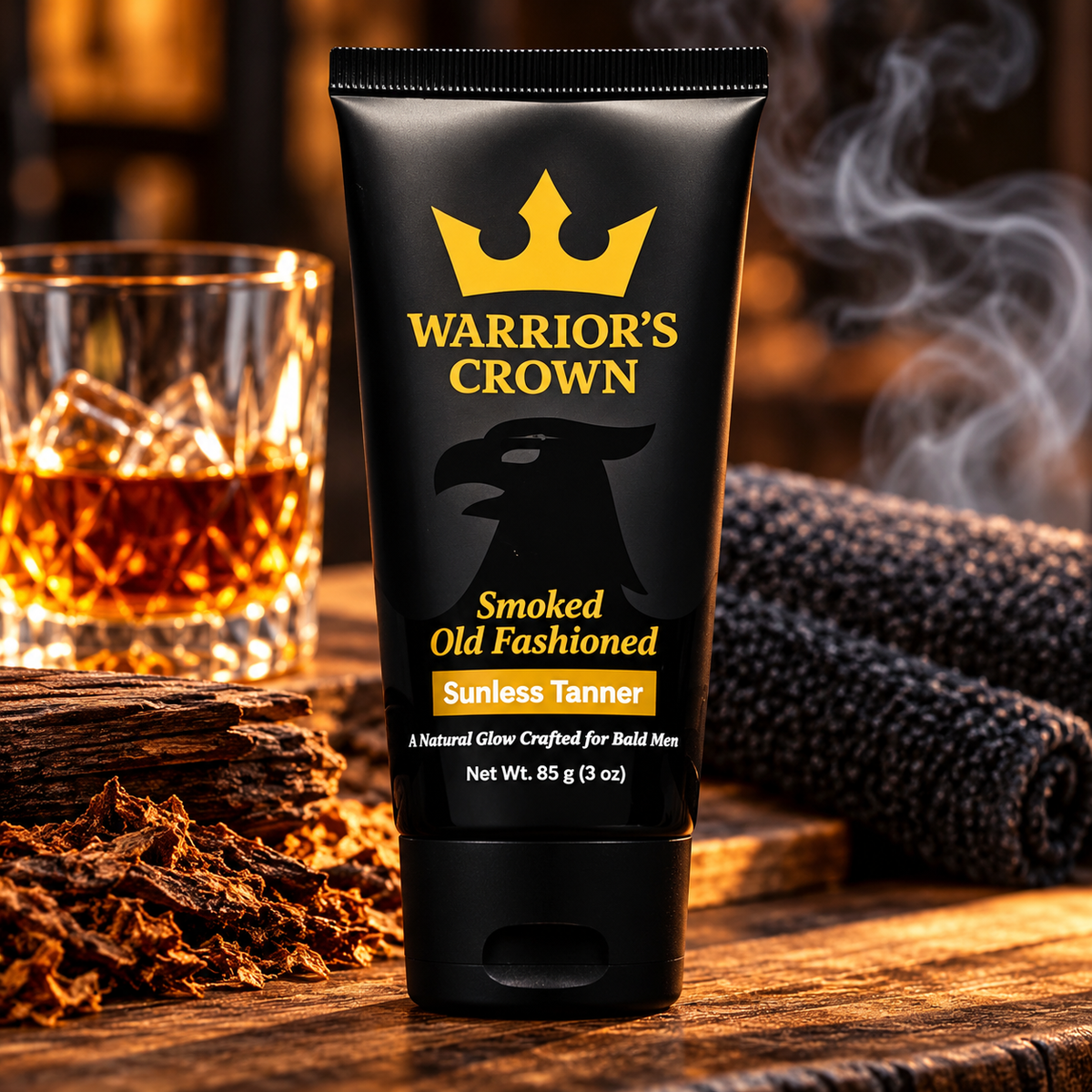 Warrior’s Crown Smoked Old-Fashion Sunless Scalp Tanner — 3 oz