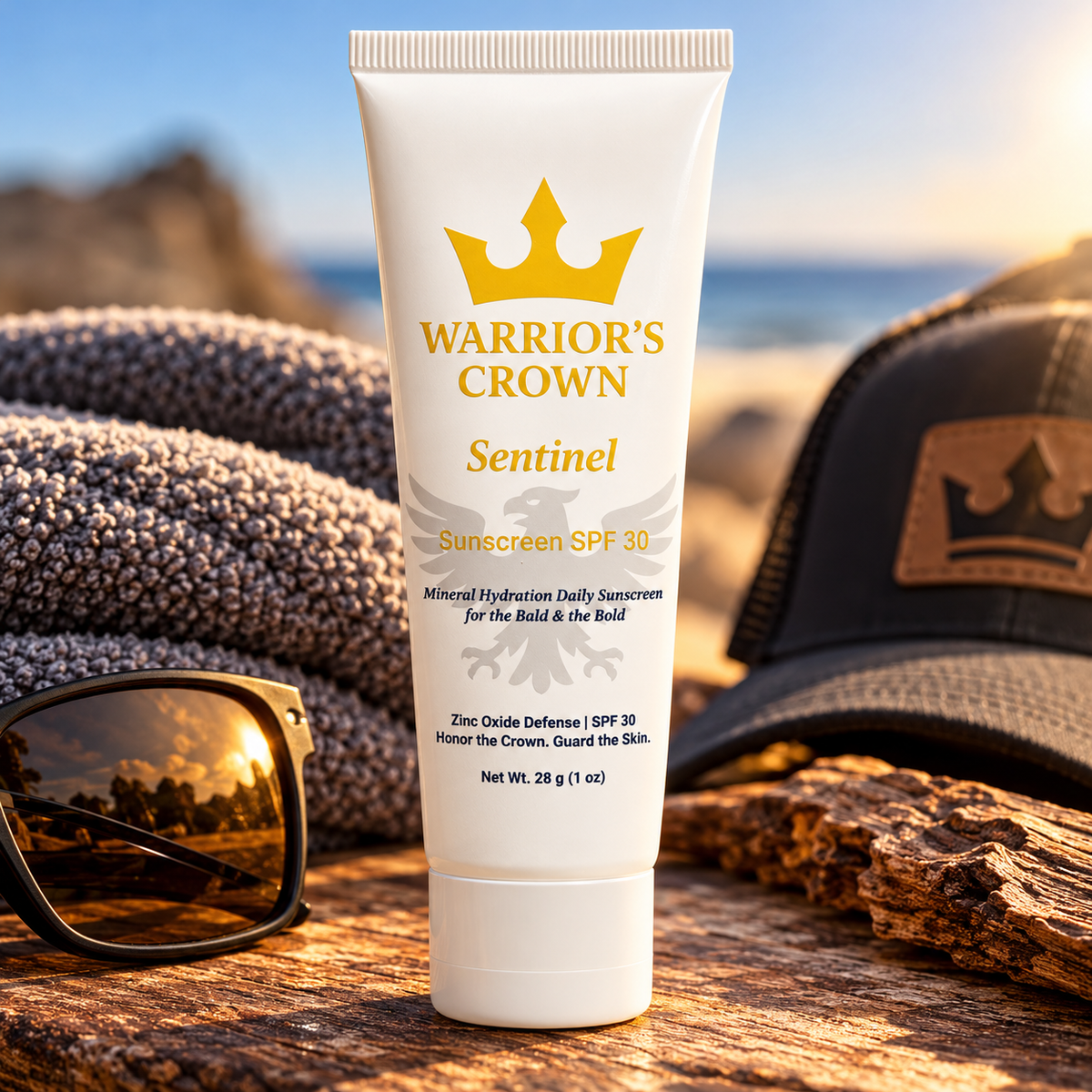 Warrior’s Crown Sentinel SPF 30 Mineral Scalp Sunscreen — 1 oz