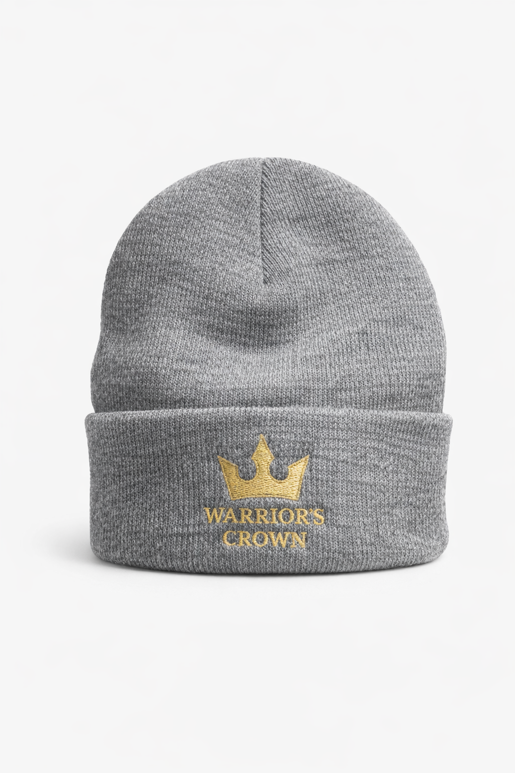 Warrior's Crown Gray Beanie