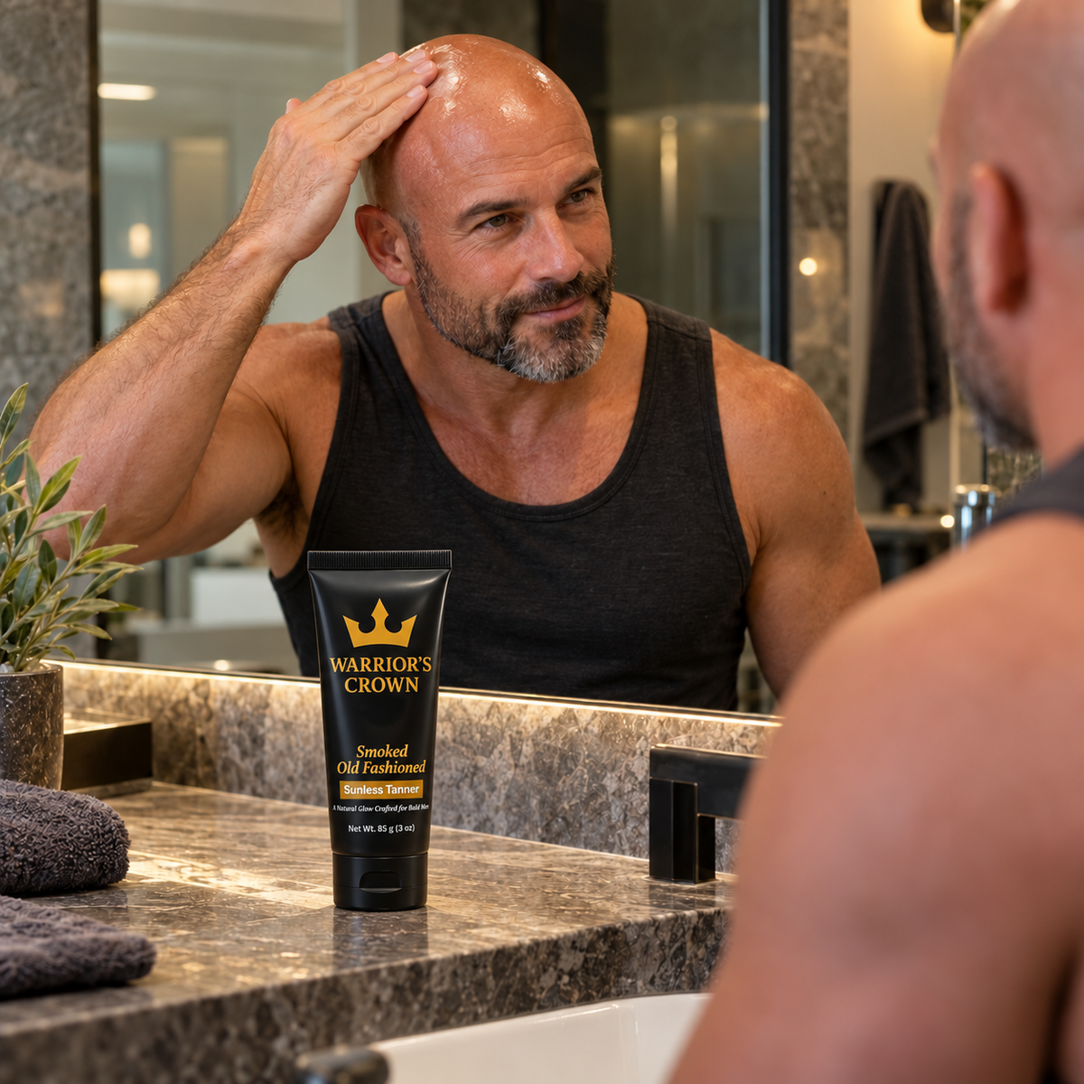 Warrior’s Crown Smoked Old-Fashion Sunless Scalp Tanner — 3 oz